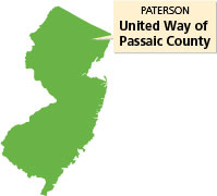 Patterson New Jersey on map of state