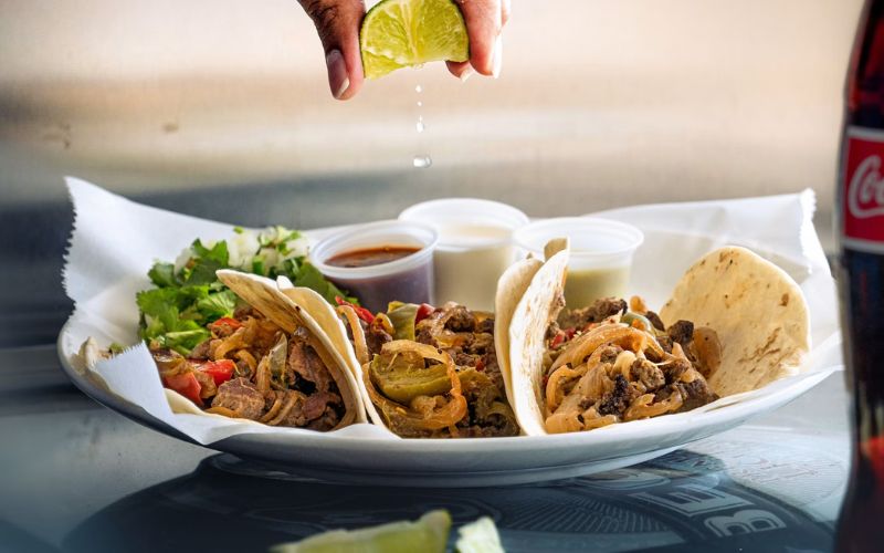 what is healthy at taco bell